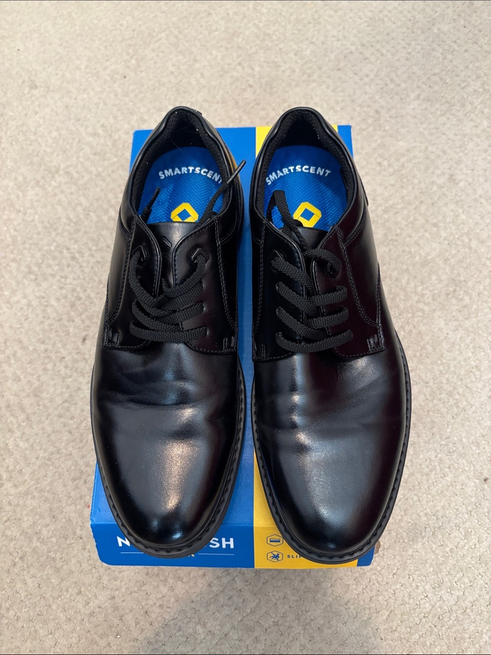 Nunn Bush Black Leather Shoes